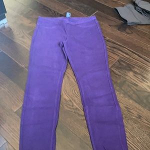 Purple jeggings